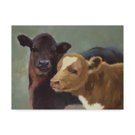 Trademark Fine Art Carolyne Hawley 'Farm Pals Ii' Canvas Art, 24x32 WAG09151-C2432GG